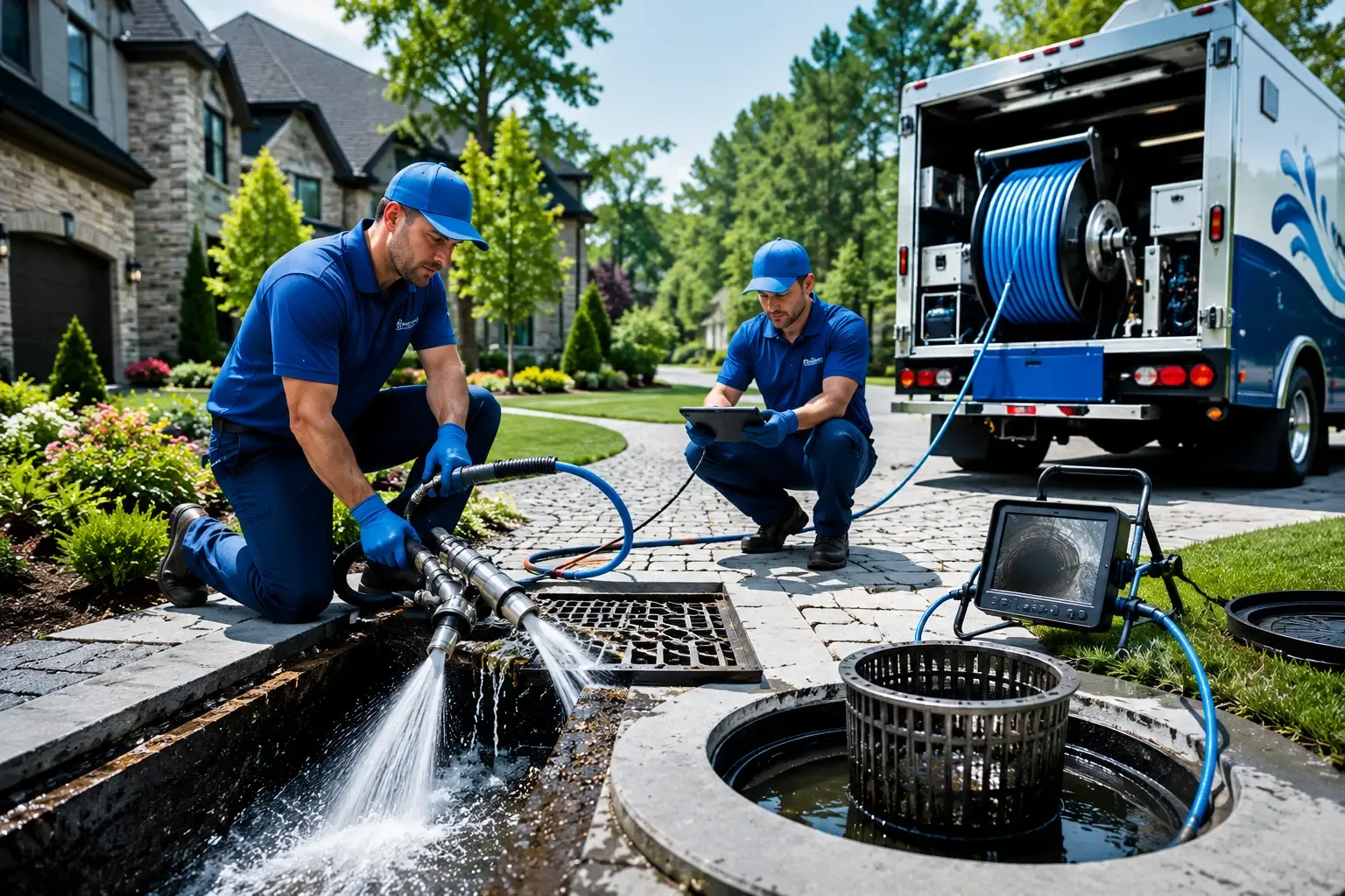 Local outdoor drain cleaning professionals in Weaverville, CA